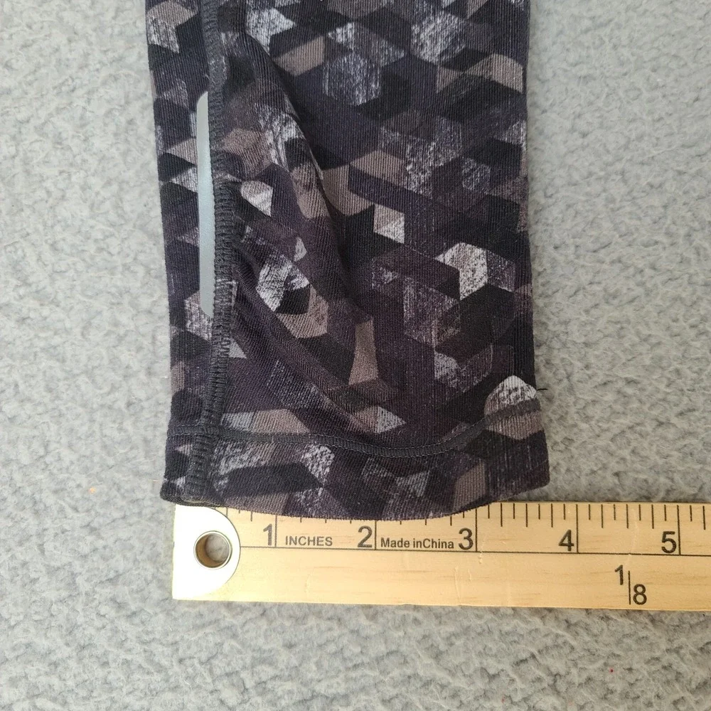 Athleta Leggings Womens Small Full Length Be Free Mesh Geometric Yoga 138462